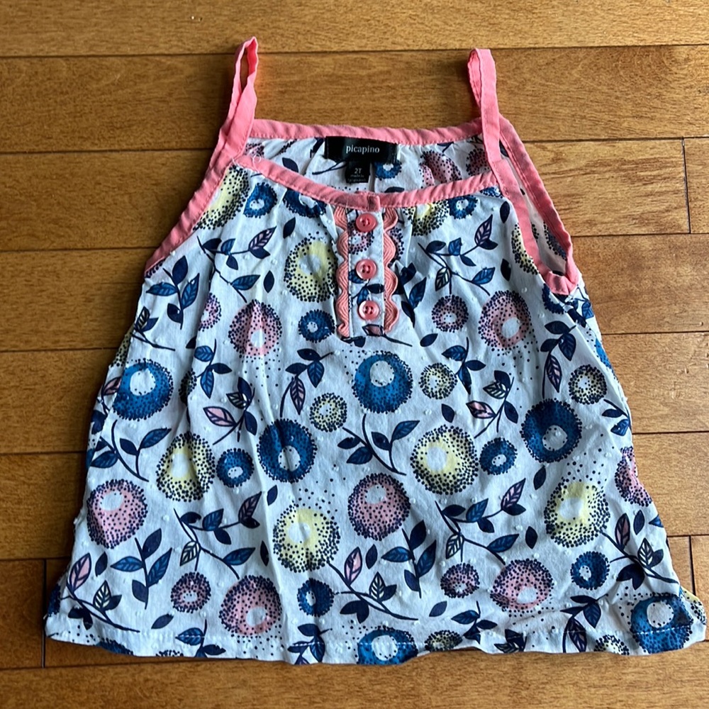 Spaghetti strap tank top